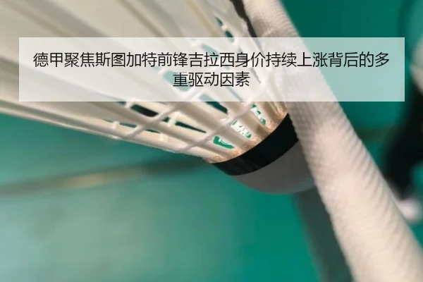 德甲聚焦斯图加特前锋吉拉西身价持续上涨背后的多重驱动因素