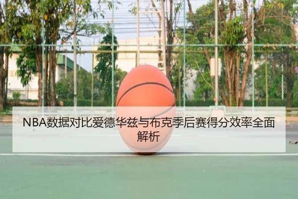 NBA数据对比爱德华兹与布克季后赛得分效率全面解析
